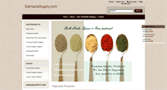 Desktop Screenshot of damianasupply.com